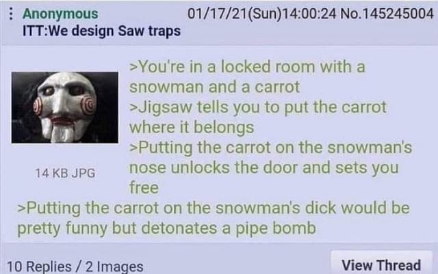 Without 4chan there would be no green text. One of my favorites @GreenTextRepost